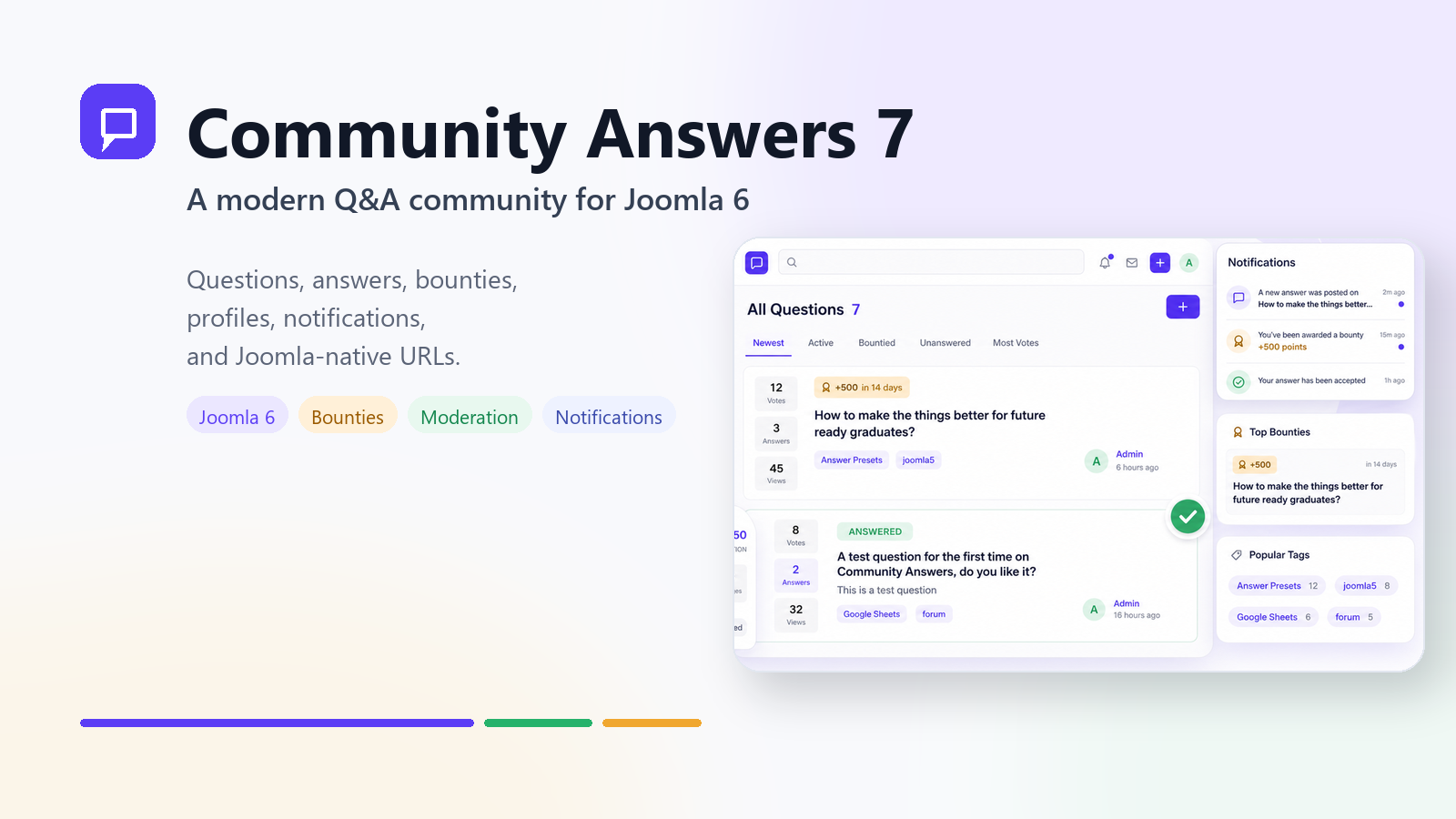 Community Answers v7 Released