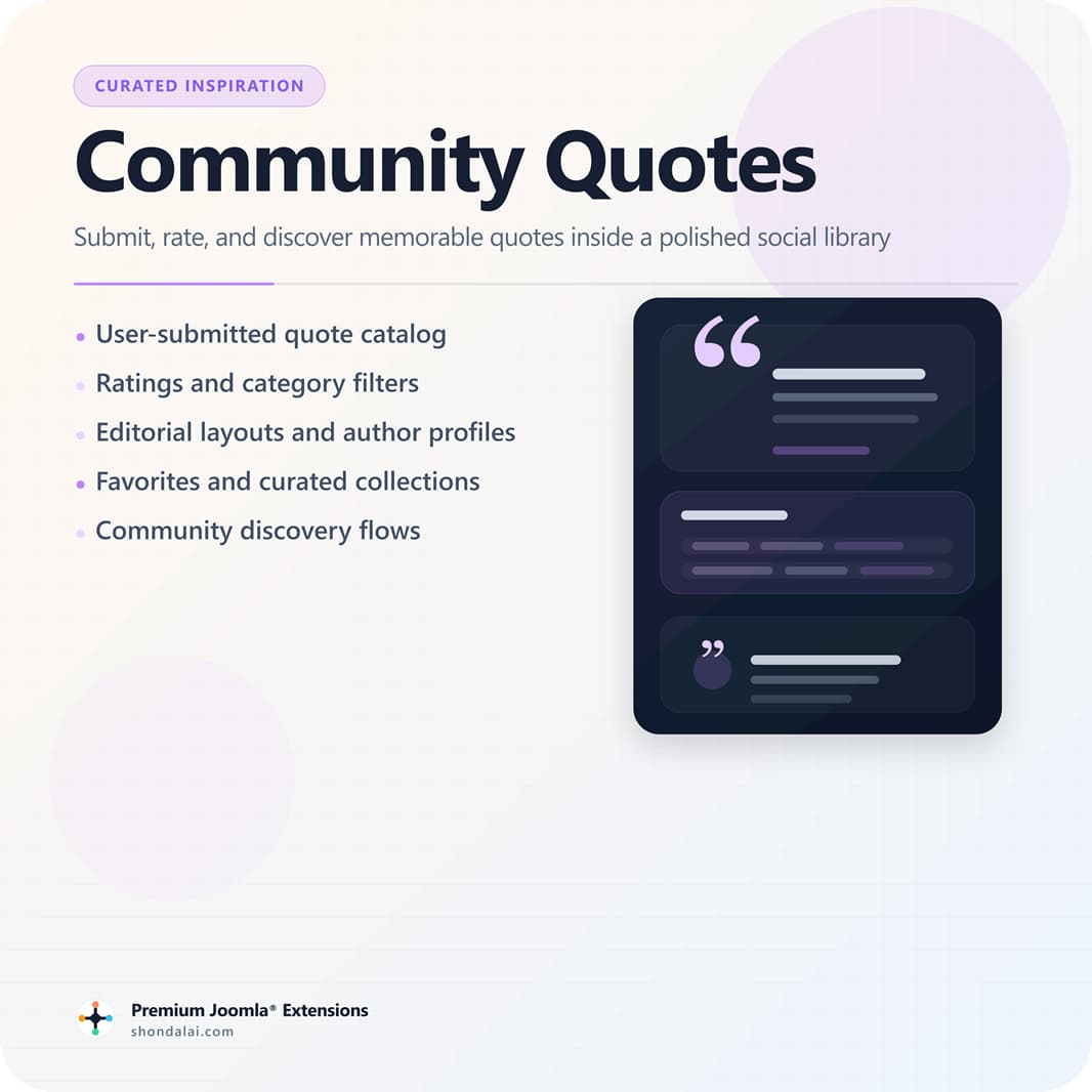 Community Quotes